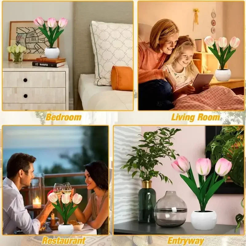 Tender-Tulip™️ Lamp - Portable Outdoor/Festival or Evening Mood Light