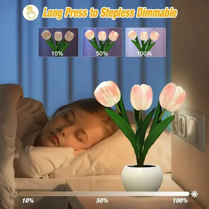 Tender-Tulip™️ Lamp - Portable Outdoor/Festival or Evening Mood Light