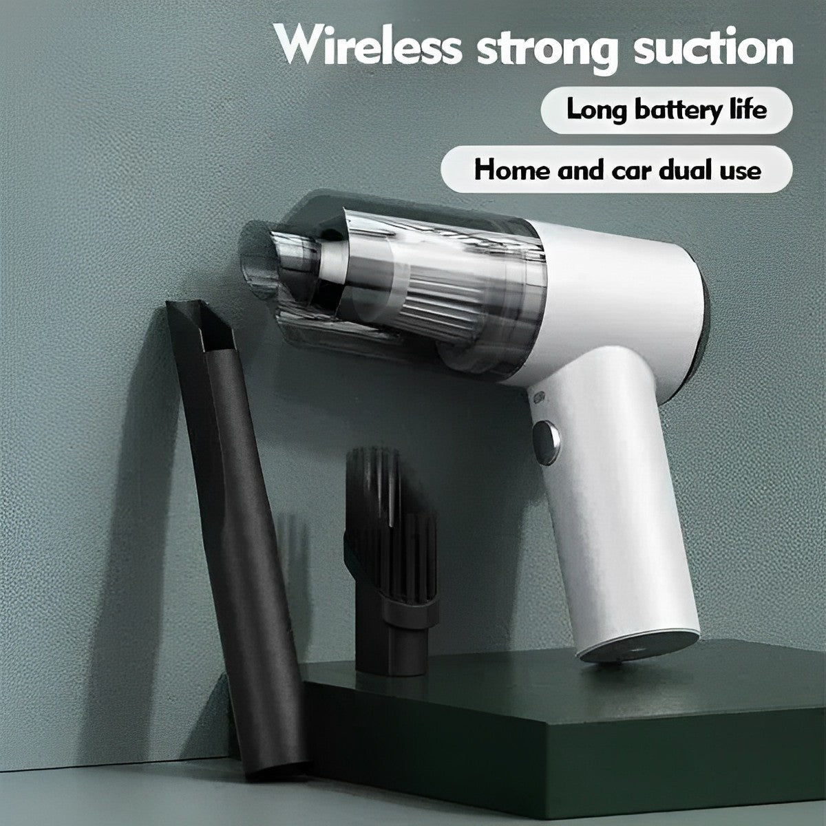 2-in-1 Wireless Smart Vacuum Cleaner